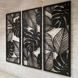 Custom Laser-Cut Metal Screen for Walls