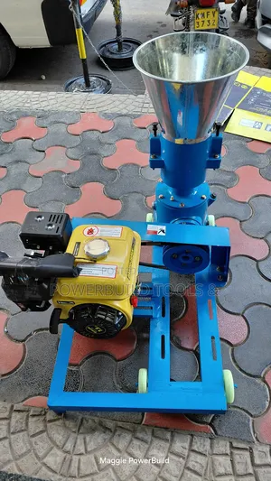 Complete Lenhard Germany Pellet Making Machine With Petrol Engine