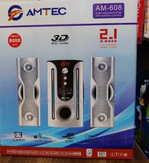 Amtec X-bass Am-608 Multimedia Speaker System