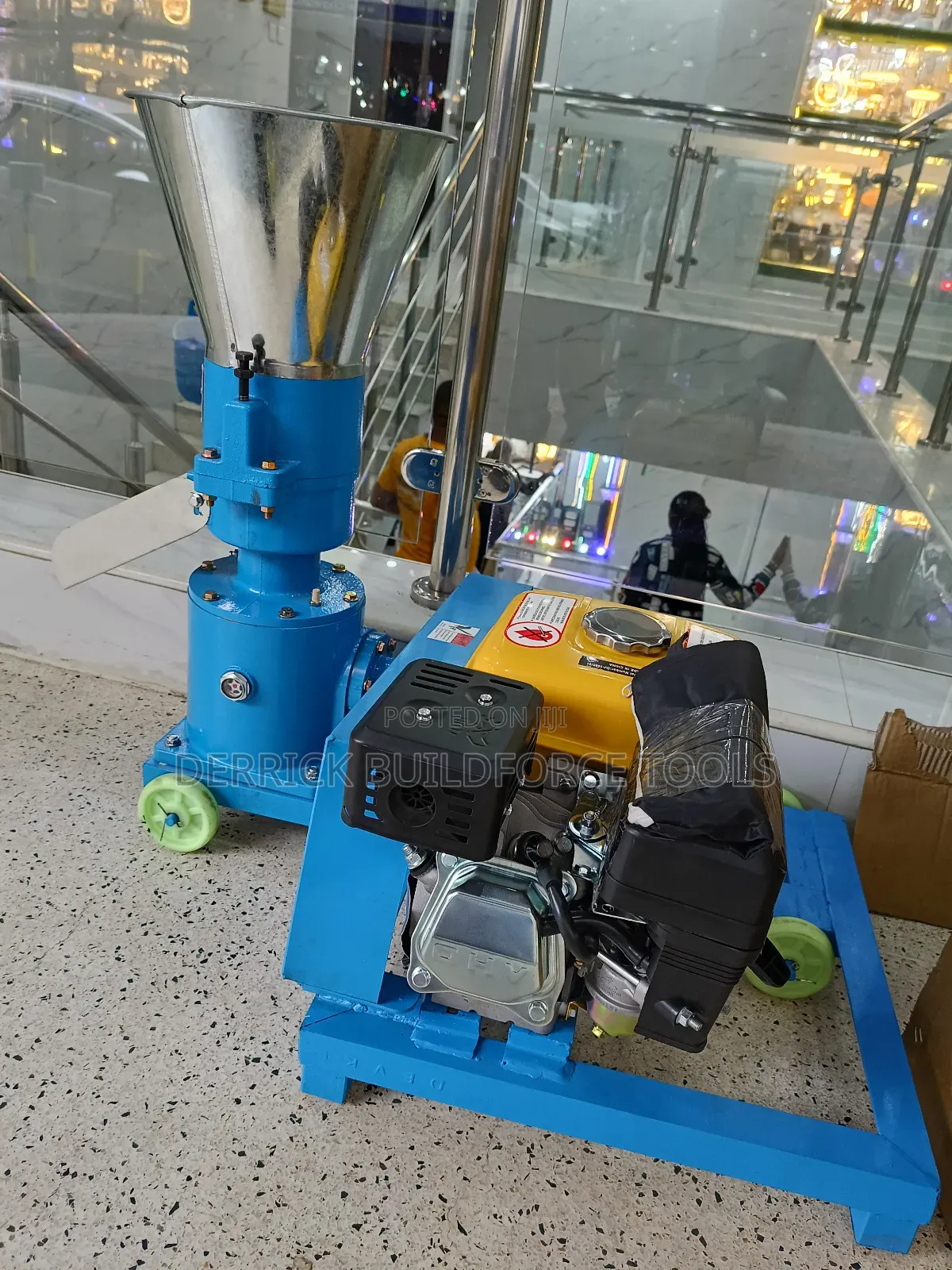 Pellet Making Machine With 7.5hp Engine