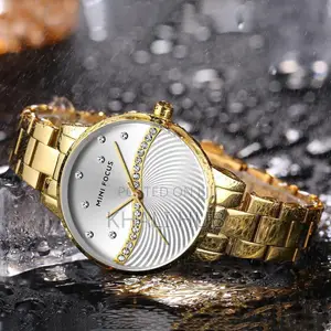 Minifocus Ladies Watch Minifocus Mf0263l Gold Ladies Watch