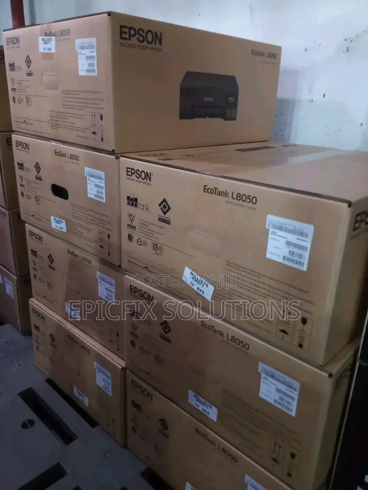L8050/L8058 PVC Cards Printers Restocked