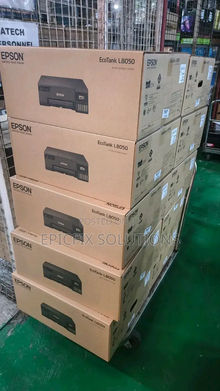 L8050/L8058 PVC Cards Printers Restocked