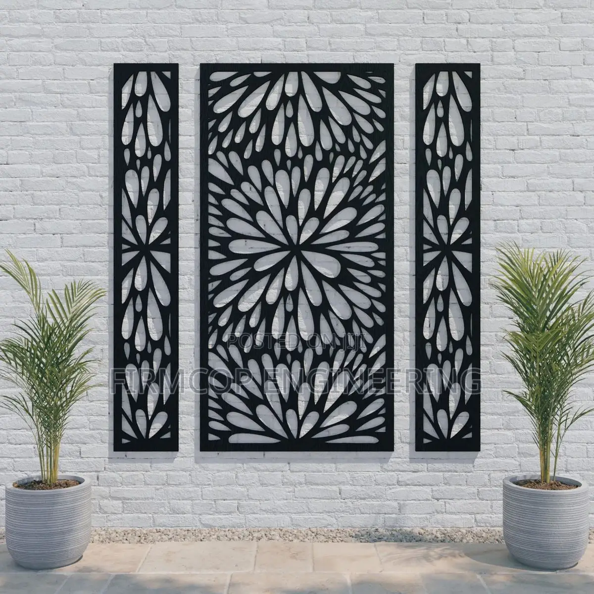 Budget CNC Outdoor Wall Screen