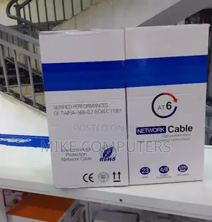Lan Cable.Utp (Unshielded Twisted Pair) Cat.6 305