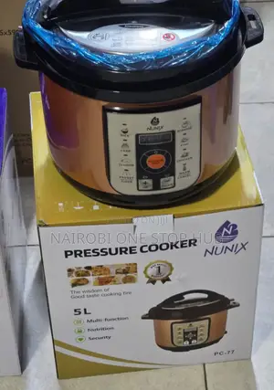 Nunix 5litres Aluminium Pressure Cooker