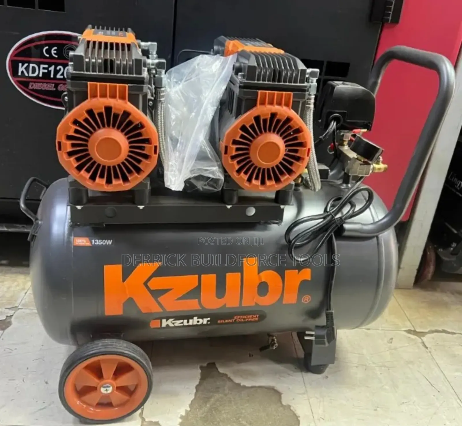 Kzubr 50l Silent Air Compressor