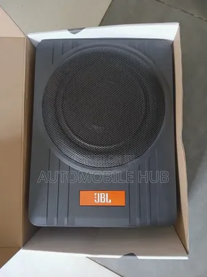 JBL Compact Underseat Subwoofer With Built-in Amp