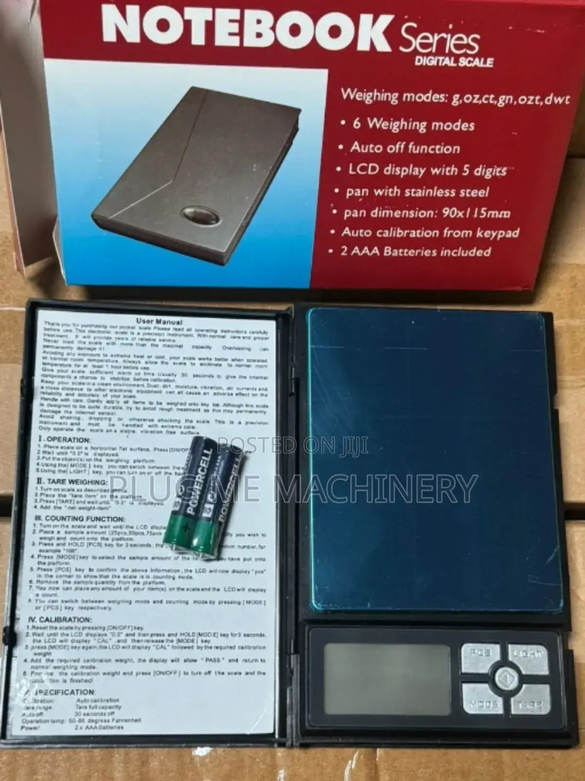 Notebook 500gram Digital Scale/Good/Accurate Note Book Scale