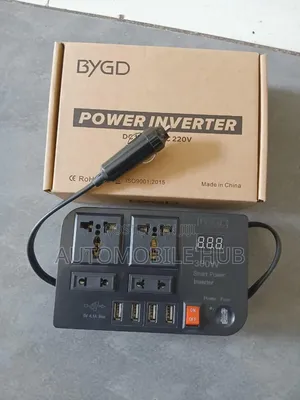 Premium 300w Car Power Inverter – Dual Usb + Ac Outlet