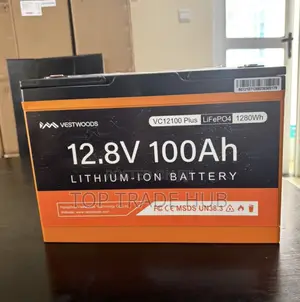 Vestwoods Lithium-ion Solar Battery 12.8v 100ah/1.28kwh