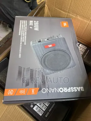 2800w Bassnano Pro JBL Underseat Speaker.
