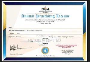 Nca Renewal and Registration