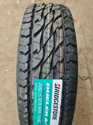 225 /75 R16 Bridgestone Tyres (All Terrrain) Commercial.