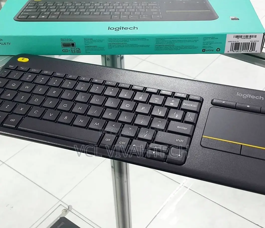 Logitech Plus=Keyboard With Touchpad