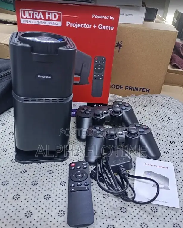 Utra Hd High Dynamic Range Projector + Game