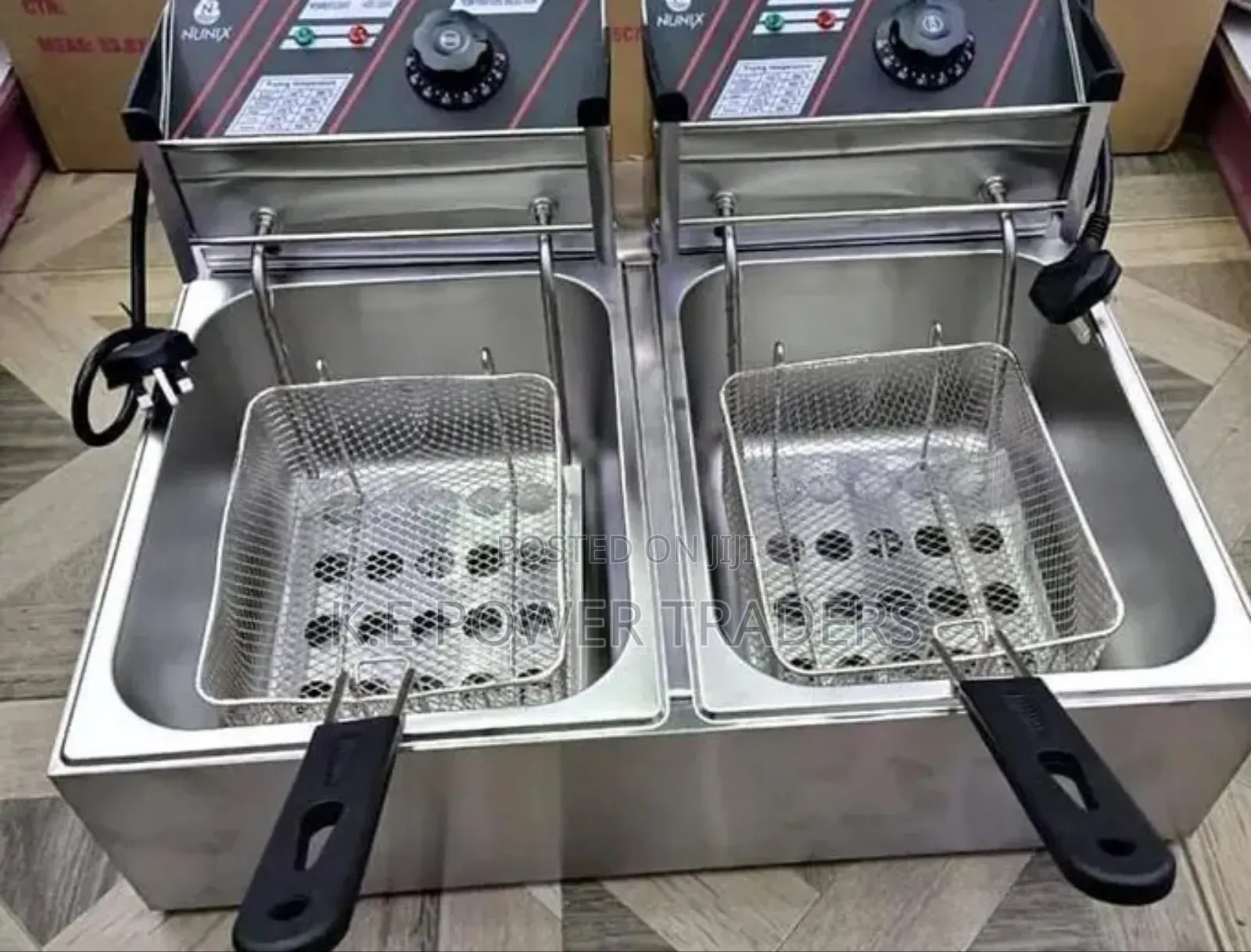 Double Deep Fryer Machine