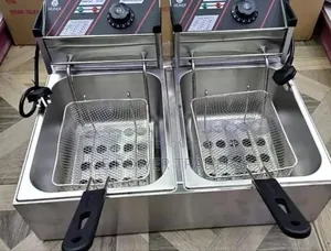 Double Deep Fryer Machine