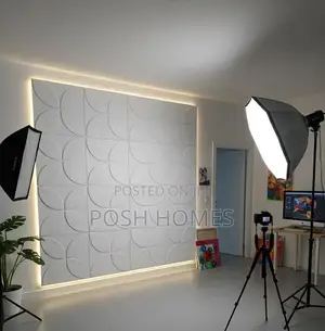 Modern 3d Textured Wall Panels PVC