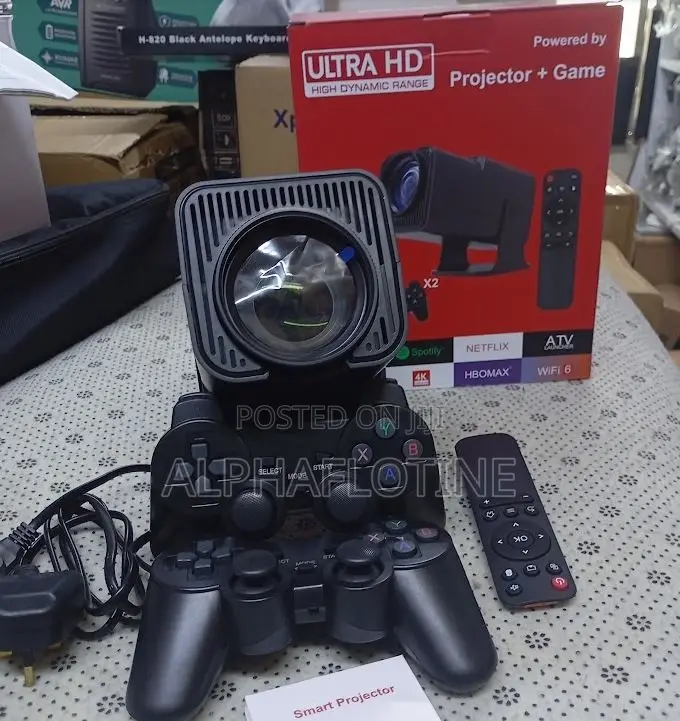 Game Projector X10 Plus Android Vers'13.0