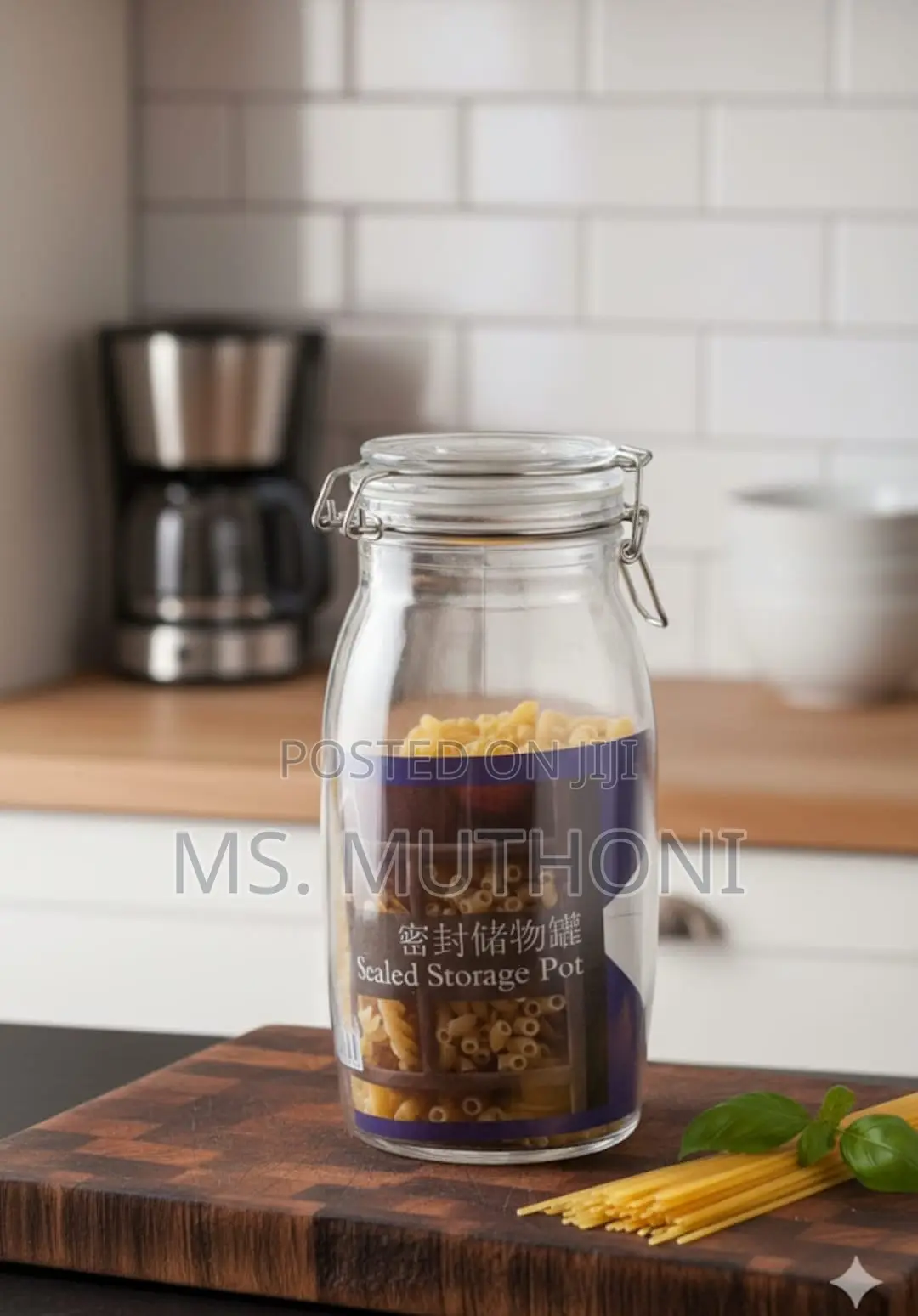 3 L Airtight Glass Mason Jar