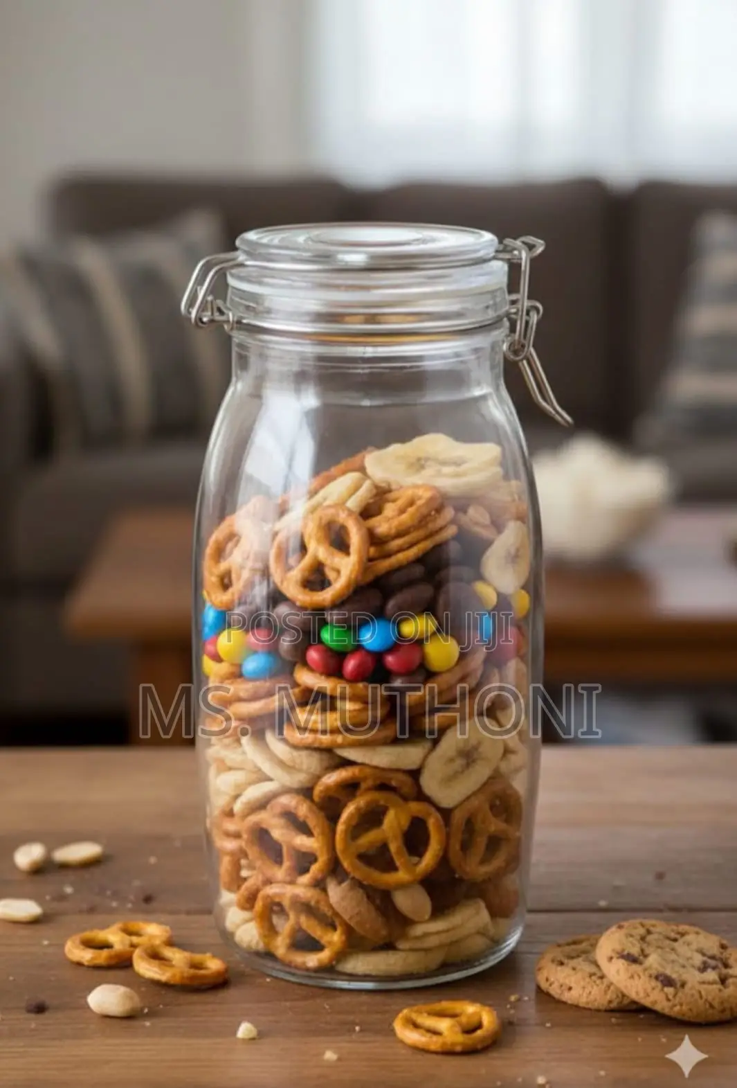 3 L Airtight Glass Mason Jar