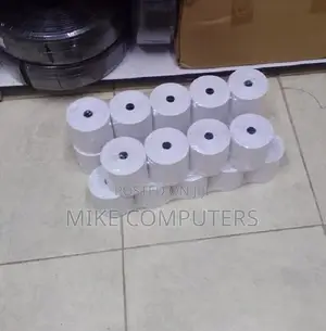 Long-Lasting Pack of 50 Rolls 80mm X 79mm Thermal Paper
