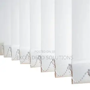 Elegant Vertical Blinds for Home Office – Custom Sizes Available