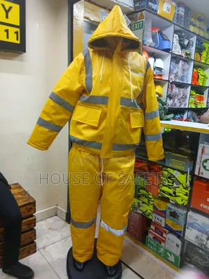 Yellow Rider Suits Strong Material