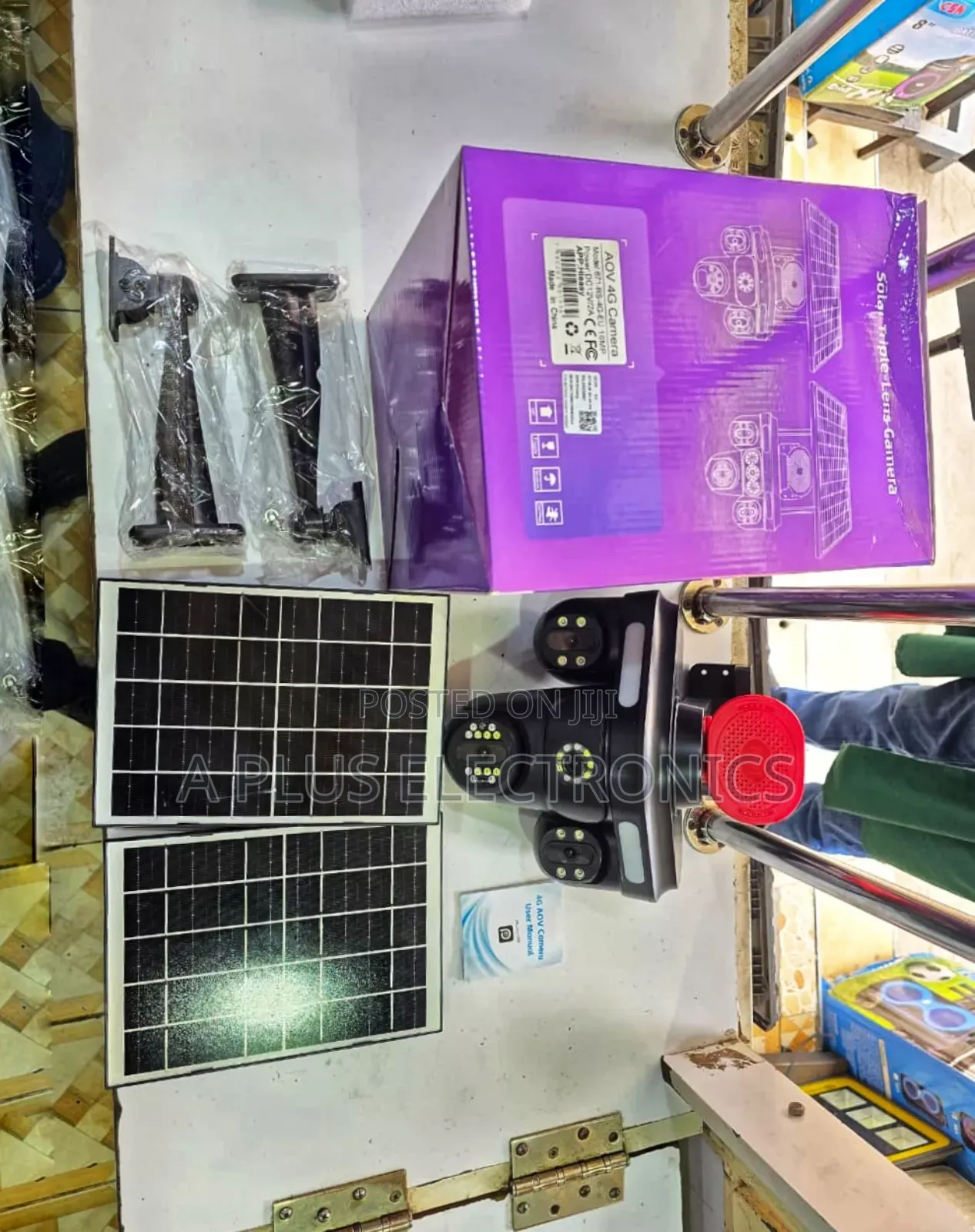 Rs5604 Solar 4g 4 Cameras