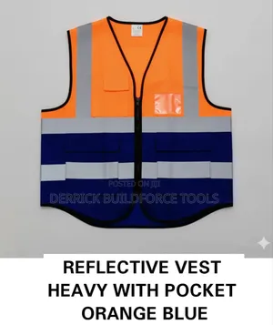 Reflective Vest With Heavy Pockets
