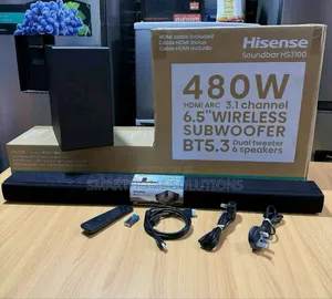 Hisense Hs3100 3.1ch 480w Wireless Soundbar Surround Sound