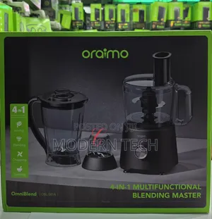 Oraimo Omniblend 1500w 4-in-1 Multifunctional Blender