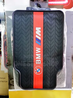 2pcfront BMW Branded Mat With Rear 1pc Conjoined Mat