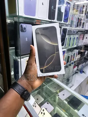 New Apple iPhone 16 Pro Max 256 GB Black