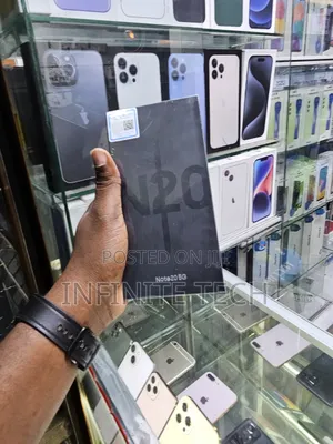 New Samsung Galaxy Note 20 256 GB Black