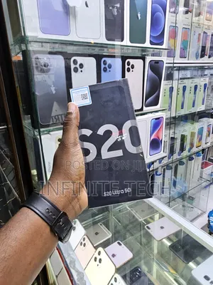 New Samsung Galaxy S20 Ultra 256 GB Black