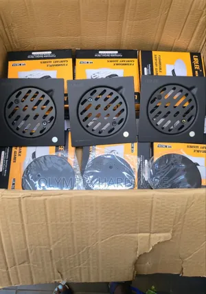 Black Lirlee Floor Drain (15x15)