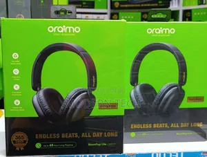 Oraimo Boompop Lite Enc Over-Ear Wireless Headphones 65hrs Playtime