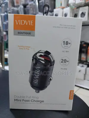 The Vidvie Cc522c Mini Fast Car Charger.