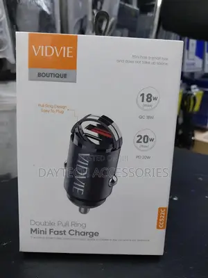 Vidvie Cc522c Mini Fast Car Charger Qc18w – Pd 20w