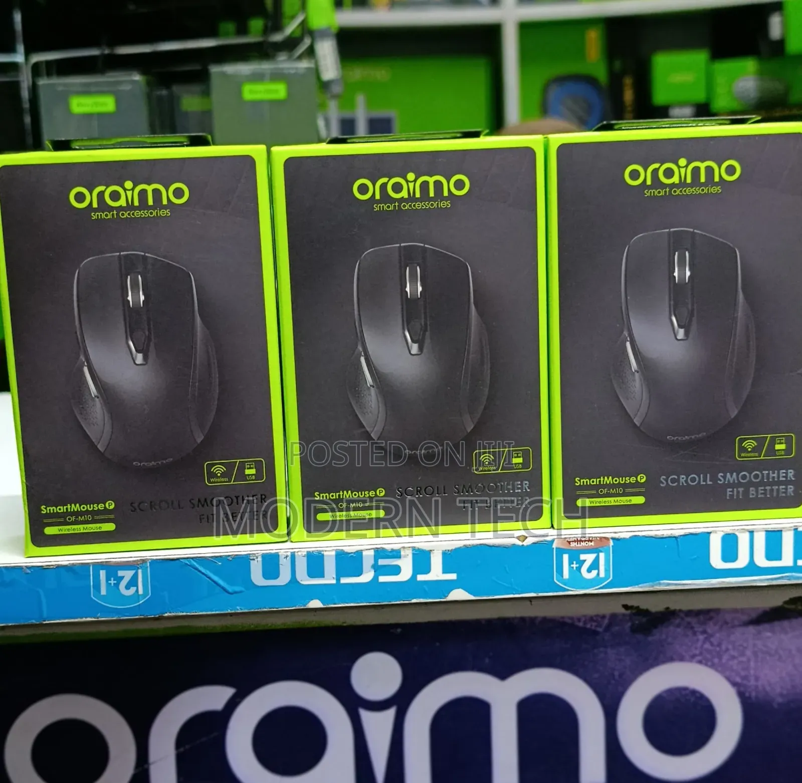 Oraimo of-M10 Mouse P 1200 Dpi Wireless Mouse