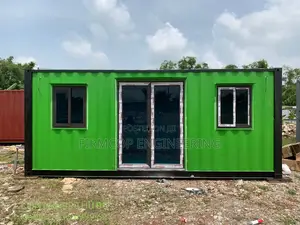 Compact 20ft Office Container - Mobile Workspace