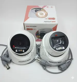 Indoor Surveillance CCTV Dome 2mp Smart Hybrid Light Audio