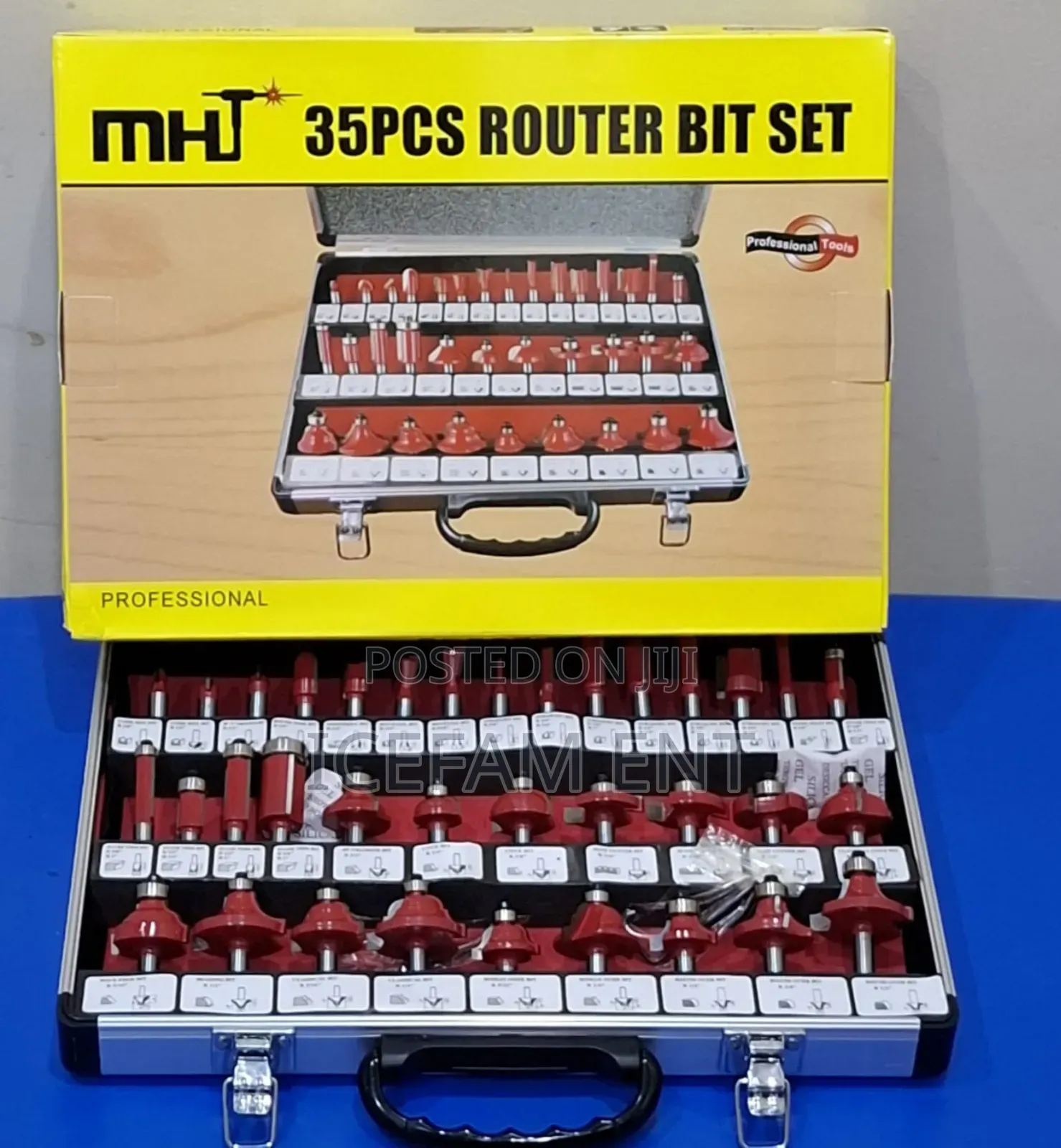 35pcs Router Bits Set