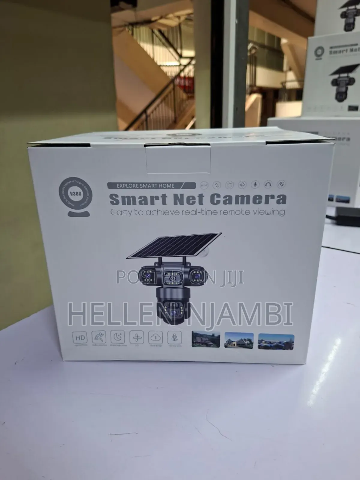 Triple Lens Smart Hd Solar Camera
