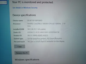 Laptop Dell Precision 5530 32GB Intel Core I7 SSD 512GB