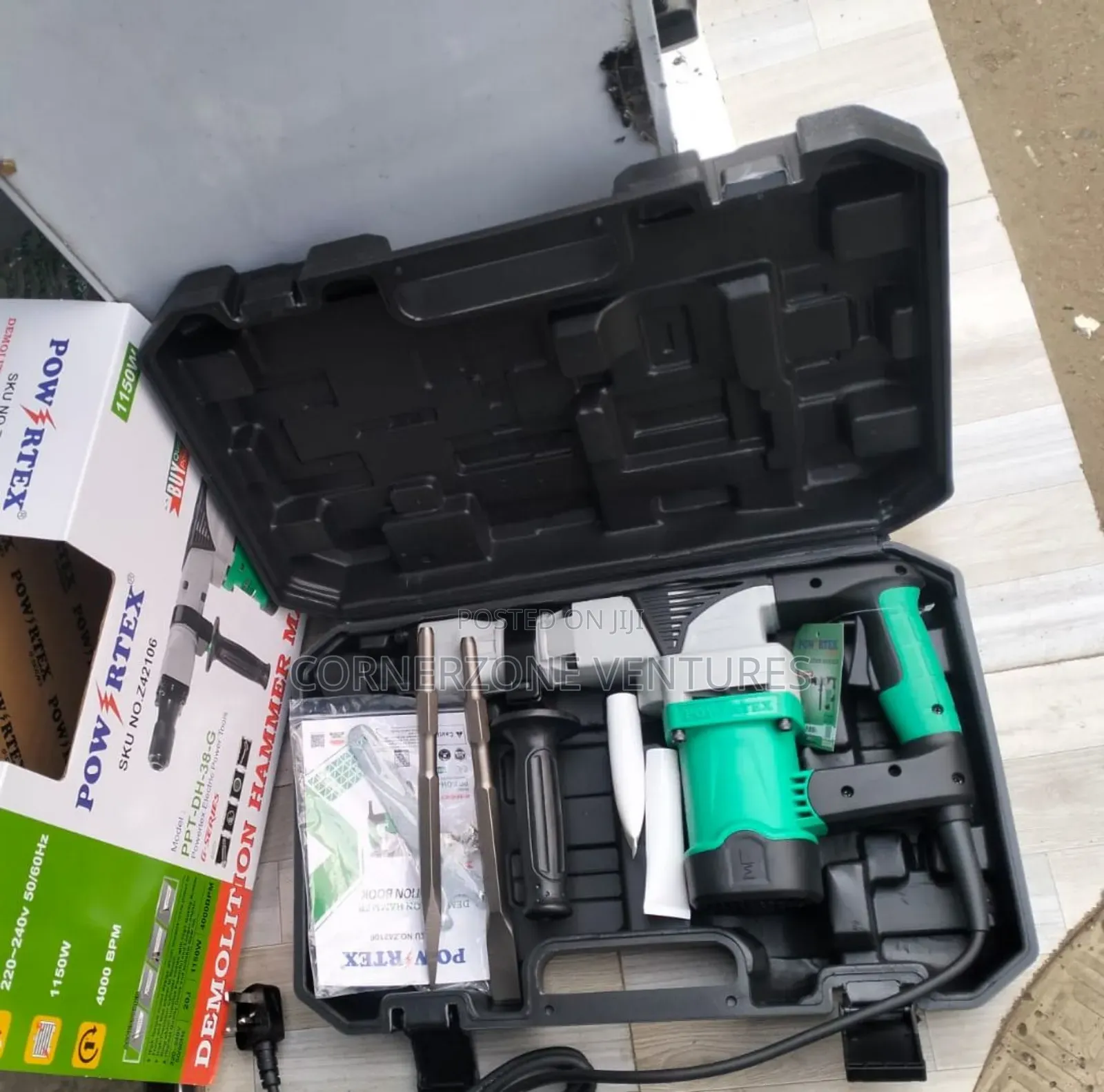 Powertex Demolition Hammer/ 1150w Jack Hammer