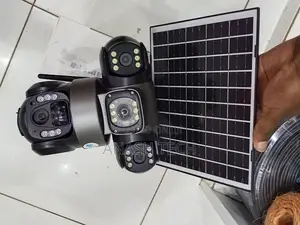 4g Smart Solar PTZ Camera 3mp Hd Ai Motion Detect Full Color Vision