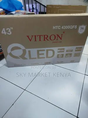 Vitron 43inch Qled Tv HTC 4300qfs